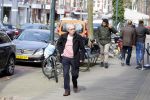 Amsterdam 7 april 2015
Louis v Dijk in de auto op de cornelis schuytstraat
