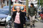 Amsterdam 7 april 2015
Louis v Dijk in de auto op de cornelis schuytstraat