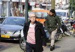 Amsterdam 7 april 2015
Louis v Dijk in de auto op de cornelis schuytstraat