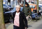 Amsterdam 7 april 2015
Louis v Dijk in de auto op de cornelis schuytstraat