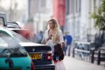 Amsterdam 10 april 2015    
Marije Braber de vriendin van Chris Zegers hoogzwanger