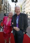 Amsterdam 12 april 2015
Premiere sunshine boys in het nieuwe de la mar theater.    Paul v Gorcum met vrouw