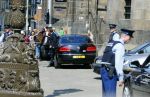 Amsterdam 23 april 2015  
Koning Willem Alexander viert zijn verjaardag in Paleis op de Dam. Pieter v Vollenhoven