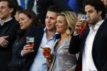 Eindhoven 18 april 2015
PSV_ Heerneveen 4-1 . Psv kampioen. Pieter v d Hoogenband en zijn nieuwe vriendin Marie JosÃ© Crooijmans verliefd op de tribune.
