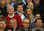 Eindhoven 18 april 2015
PSV_ Heerneveen 4-1 . Psv kampioen. Pieter v d Hoogenband en zijn nieuwe vriendin Marie JosÃ© Crooijmans verliefd op de tribune.