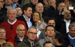 Eindhoven 18 april 2015
PSV_ Heerneveen 4-1 . Psv kampioen. Pieter v d Hoogenband en zijn nieuwe vriendin Marie JosÃ© Crooijmans verliefd op de tribune.