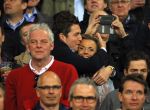 Eindhoven 18 april 2015
PSV_ Heerneveen 4-1 . Psv kampioen. Pieter v d Hoogenband en zijn nieuwe vriendin Marie JosÃ© Crooijmans verliefd op de tribune.