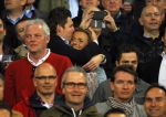 Eindhoven 18 april 2015
PSV_ Heerneveen 4-1 . Psv kampioen. Pieter v d Hoogenband en zijn nieuwe vriendin Marie JosÃ© Crooijmans verliefd op de tribune.