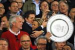 Eindhoven 18 april 2015
PSV_ Heerneveen 4-1 . Psv kampioen. Pieter v d Hoogenband en zijn nieuwe vriendin Marie JosÃ© Crooijmans verliefd op de tribune.
