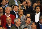 Eindhoven 18 april 2015
PSV_ Heerneveen 4-1 . Psv kampioen. Pieter v d Hoogenband en zijn nieuwe vriendin Marie JosÃ© Crooijmans verliefd op de tribune.