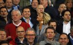 Eindhoven 18 april 2015
PSV_ Heerneveen 4-1 . Psv kampioen. Pieter v d Hoogenband en zijn nieuwe vriendin Marie JosÃ© Crooijmans verliefd op de tribune.