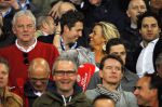 Eindhoven 18 april 2015
PSV_ Heerneveen 4-1 . Psv kampioen. Pieter v d Hoogenband en zijn nieuwe vriendin Marie JosÃ© Crooijmans verliefd op de tribune.
