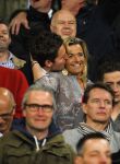 Eindhoven 18 april 2015
PSV_ Heerneveen 4-1 . Psv kampioen. Pieter v d Hoogenband en zijn nieuwe vriendin Marie JosÃ© Crooijmans verliefd op de tribune.