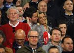 Eindhoven 18 april 2015
PSV_ Heerneveen 4-1 . Psv kampioen. Pieter v d Hoogenband en zijn nieuwe vriendin Marie JosÃ© Crooijmans verliefd op de tribune.