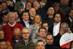 Eindhoven 18 april 2015
PSV_ Heerneveen 4-1 . Psv kampioen. Pieter v d Hoogenband en zijn nieuwe vriendin Marie JosÃ© Crooijmans verliefd op de tribune.