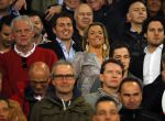 Eindhoven 18 april 2015
PSV_ Heerneveen 4-1 . Psv kampioen. Pieter v d Hoogenband en zijn nieuwe vriendin Marie JosÃ© Crooijmans verliefd op de tribune.