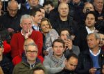 Eindhoven 18 april 2015
PSV_ Heerneveen 4-1 . Psv kampioen. Pieter v d Hoogenband en zijn nieuwe vriendin Marie JosÃ© Crooijmans verliefd op de tribune.