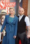 Amsterdam 12 april 2015
Premiere sunshine boys in het nieuwe de la mar theater.  Plien van Bennekom en partner Jeroen Wassmer
