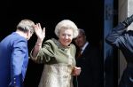 Amsterdam 23 april 2015  
Koning Willem Alexander viert zijn verjaardag in Paleis op de Dam. Prinses Beatrix