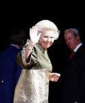 Amsterdam 23 april 2015  
Koning Willem Alexander viert zijn verjaardag in Paleis op de Dam. Prinses Beatrix