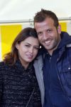 Beverwijk 27 april 2015
Rafael v d Vaart organiseert een voetbaltournooi bij vv Kennemers. Zijn vader Ramon en moeder Lolita werken ook mee. Sabia Engizek komt natuurlijk kijken en verricht de aftrap.