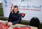 Beverwijk 27 april 2015
Rafael v d Vaart organiseert een voetbaltournooi bij vv Kennemers. Zijn vader Ramon en moeder Lolita werken ook mee. Sabia Engizek komt natuurlijk kijken en verricht de aftrap.
