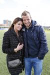 Beverwijk 27 april 2015
Rafael v d Vaart organiseert een voetbaltournooi bij vv Kennemers. Zijn vader Ramon en moeder Lolita werken ook mee. Sabia Engizek komt natuurlijk kijken en verricht de aftrap.