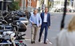 Amsterdam 12 april 2015
Premiere sunshine boys in het nieuwe de la mar theater. Roel Vente met partner