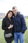 Beverwijk 27 april 2015
Rafael v d Vaart organiseert een voetbaltournooi bij vv Kennemers. Zijn vader Ramon en moeder Lolita werken ook mee. Sabia Engizek komt natuurlijk kijken en verricht de aftrap.