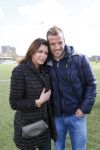 Beverwijk 27 april 2015
Rafael v d Vaart organiseert een voetbaltournooi bij vv Kennemers. Zijn vader Ramon en moeder Lolita werken ook mee. Sabia Engizek komt natuurlijk kijken en verricht de aftrap.