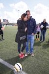 Beverwijk 27 april 2015
Rafael v d Vaart organiseert een voetbaltournooi bij vv Kennemers. Zijn vader Ramon en moeder Lolita werken ook mee. Sabia Engizek komt natuurlijk kijken en verricht de aftrap.