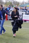 Beverwijk 27 april 2015
Rafael v d Vaart organiseert een voetbaltournooi bij vv Kennemers. Zijn vader Ramon en moeder Lolita werken ook mee. Sabia Engizek komt natuurlijk kijken en verricht de aftrap.