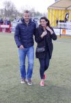 Beverwijk 27 april 2015
Rafael v d Vaart organiseert een voetbaltournooi bij vv Kennemers. Zijn vader Ramon en moeder Lolita werken ook mee. Sabia Engizek komt natuurlijk kijken en verricht de aftrap.