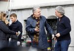 Amsterdam 7 april 2015
Opnames bureau Raampoort met oa Thomas Acda en Tim Haars in het vondelpark. Hajo Bruins