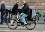 Amsterdam 7 april 2015   
Ursul de Geer op de fiets