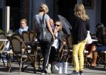 Amsterdam 21 april 2015
Wendy v Dijk met haar nieuwe porsche Macan op de cornelis schuytstraat