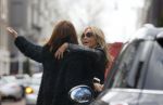 Amsterdam 28 april 2015
Wendy v Dijk en Leontine Borsato op de pc hooftstraat.