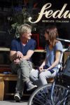 Amsterdam 13 april 2015
Wim Kieft met (ex)vriendin suzanne Martens en hun dochtertje op terras.