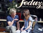Amsterdam 13 april 2015
Wim Kieft met (ex)vriendin suzanne Martens en hun dochtertje op terras.