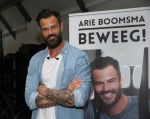 Amsterdam, 2 Mei 2016 Uitreiking boek in zijn sportschool van Arie Boomsma