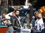 Amsterdam 21 april 2016
Arie Boomsma met vrienden op een terras.