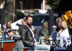 Amsterdam 21 april 2016
Arie Boomsma met vrienden op een terras.