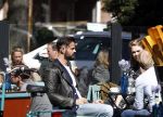 Amsterdam 21 april 2016
Arie Boomsma met vrienden op een terras.