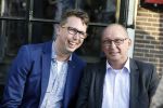 Amsterdam 17 mei 2016 
Surprise feestje voor Frank Sanders voor zijn 70e verjaardag in de kleine komedie.
Arijan v Bavel ( Adje) met zijn vader