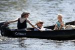 Amsterdam 7 mei 2016 
Barry Atsma en Noortje Herlaar gaan varen samen met Barry zijn kinderen. Ze varen vanaf haar woonboot de amstel op.