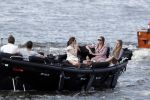 Amsterdam 7 mei 2016 
Rob Witschge en zijn vrouw Barbara aan het varen met Johnny en Danielle van t schip en hun dochter.