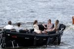 Amsterdam 7 mei 2016 
Rob Witschge en zijn vrouw Barbara aan het varen met Johnny en Danielle van t schip en hun dochter.