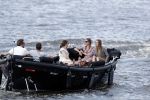 Amsterdam 7 mei 2016 
Rob Witschge en zijn vrouw Barbara aan het varen met Johnny en Danielle van t schip en hun dochter.