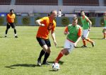 Amsterdam 13 mei 2016
Sportdag van de Johan Cruijff foundation in het olymoisch stadion met oa Johnny Heitinga Dennis Bergkamp Peter Heerschop Vigo Waas Sjaak Swart Kenneth Perez Evelyne de Bruin en Raoul Heertje.
