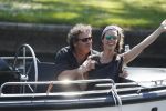 Amsterdam 9 mei 2016 
Dirk en Suus Zeelenberg eerst lunchen bij de harbour club en daarna varen door de grachten met hun boot/sloep